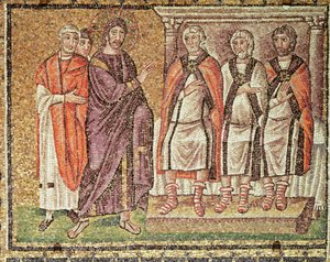 Jesus before Caiphus, Scenes from the Life of Christ